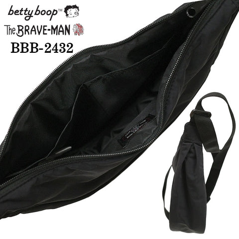 THE BRAVEMAN×BETTY BOOP ベティ・ブープ ミニショルダーバッグ 鞄 bbb-2432