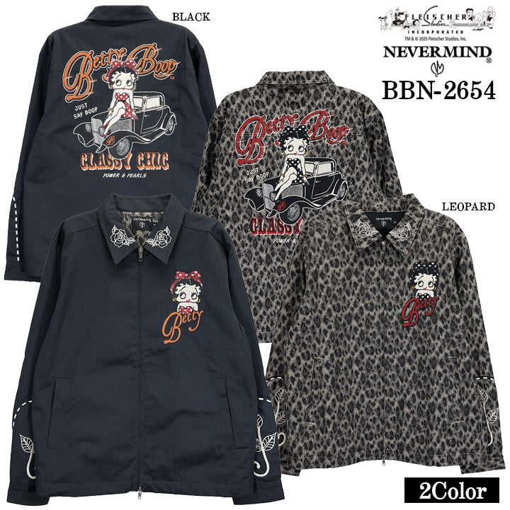 BETTY BOOP NEVERMIND SWING TOP JACKET ベティーブープ ネバー