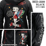 Ed Hardy BETTY BOOP F/Z PARKA HOODIE エドハーディー ベディ コラボ 天竺 パーカー bed-2509