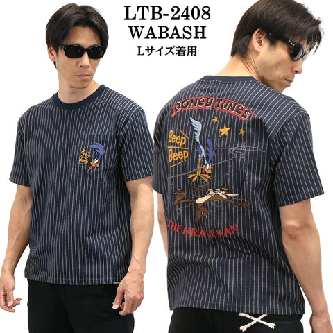 THE BRAVEMAN×LOONEY TUNES ルーニーチューンズ コラボ TEE 天竺 半袖Tシャツ ltb-2408