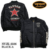 VANSON MA-1 FLIGHT JACKET バンソン ナイロン フライトジャケット 中綿無し nvjk-2506