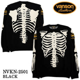 VANSON JACQUARD KNIT CREW NECK SWEATER バンソン ジャカード ニット クルーネック セーター nvkn-2501