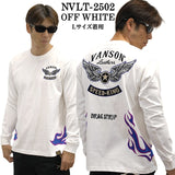 VANSON バンソン 天竺 ロンT 長袖Tシャツ メンズ nvlt-2502