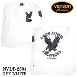 VANSON バンソン 天竺 ロンT 長袖Tシャツ メンズ nvlt-2504