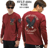 VANSON バンソン 天竺 ロンT 長袖Tシャツ メンズ nvlt-2504
