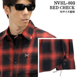 VANSON L/S SHIRT バンソン 長袖シャツ ワンポイント シャツ nvsl-803-nc3