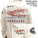 VANSON TWILL SWING TOP JACKET バンソン ツイル スウィングトップ ジャケット nvsz-2518