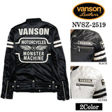 VANSON BONDING RIDERS JACKET バンソン ボンディング ライダース ジャケット nvsz-2519