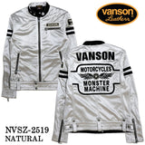 VANSON BONDING RIDERS JACKET バンソン ボンディング ライダース ジャケット nvsz-2519