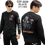 VANSON TOM&JERRY TEE L/S T-SHIRT バンソン トムとジェリー コラボ 天竺 ロンTEE 長袖Tシャツ tjv-2530