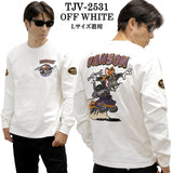 VANSON TOM&JERRY TEE L/S T-SHIRT バンソン トムとジェリー コラボ 天竺 ロンTEE 長袖Tシャツ tjv-2531