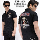 半袖ポロシャツ THE BRAVEMAN×BETTY BOOP ベティ・ブープ bbb-2209