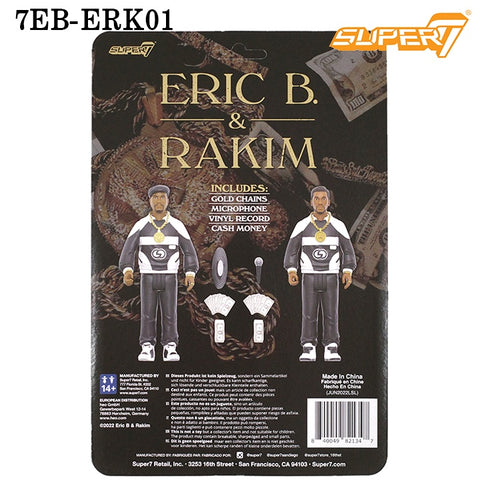 Super7 スーパーセブン リ・アクション フィギュア ERIC B. & RAKIM PAID IN FULL エリックB & ラキム 7EB-ERK01