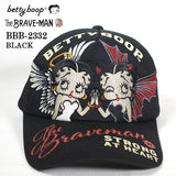 THE BRAVEMAN×BETTY BOOP ベティ・ブープ ツイルメッシュキャップ 帽子 bbb-2332