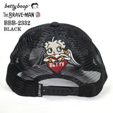 THE BRAVEMAN×BETTY BOOP ベティ・ブープ ツイルメッシュキャップ 帽子 bbb-2332