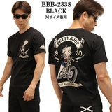 THE BRAVEMAN×BETTY BOOP ベティ・ブープ ブレイブマン コラボTee 天竺 半袖Tシャツ bbb-2338