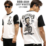 THE BRAVEMAN×BETTY BOOP ベティ・ブープ ブレイブマン コラボTee 天竺 半袖Tシャツ bbb-2338