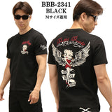 THE BRAVEMAN×BETTY BOOP ベティ・ブープ ブレイブマン コラボTee 天竺 半袖Tシャツ bbb-2341