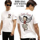 THE BRAVEMAN×BETTY BOOP ベティ・ブープ ブレイブマン コラボTee 天竺 半袖Tシャツ bbb-2341