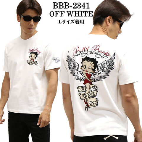 THE BRAVEMAN×BETTY BOOP ベティ・ブープ ブレイブマン コラボTee 天竺