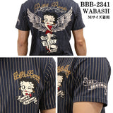 THE BRAVEMAN×BETTY BOOP ベティ・ブープ ブレイブマン コラボTee 天竺 半袖Tシャツ bbb-2341