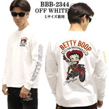 THE BRAVEMAN×BETTY BOOP ベティーブープ 天竺長袖Tシャツ bbb-2344