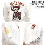 THE BRAVEMAN×BETTY BOOP ベティーブープ 天竺長袖Tシャツ bbb-2344