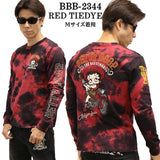 THE BRAVEMAN×BETTY BOOP ベティーブープ 天竺長袖Tシャツ bbb-2344