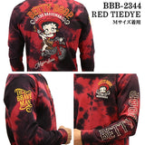 THE BRAVEMAN×BETTY BOOP ベティーブープ 天竺長袖Tシャツ bbb-2344