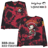 THE BRAVEMAN×BETTY BOOP ベティーブープ 天竺長袖Tシャツ bbb-2344