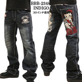 THE BRAVEMAN×BETTY BOOP ベティ・ブープ デニムパンツ bbb-2348