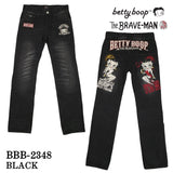 THE BRAVEMAN×BETTY BOOP ベティ・ブープ デニムパンツ bbb-2348