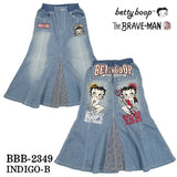 THE BRAVEMAN×BETTY BOOP ベティ・ブープ ストレッチ マーメイドスカート bbb-2349