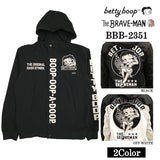 THE BRAVEMAN×BETTY BOOP ベティ 三層ストレッチ マウンテンパーカー bbb-2351