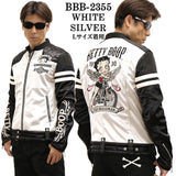 THE BRAVEMAN×BETTY BOOP ベティーブープ ボンディング ライダースジャケット bbb-2355