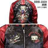 THE BRAVEMAN×BETTY BOOP ブレイブマン ベディ・ブープ コラボ リバーシブルスカジャン bbb-2359