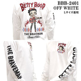 THE BRAVEMAN×BETTY BOOP ベティーブープ 天竺 長袖Tシャツ ロンTEE bbb-2401