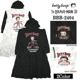 THE BRAVEMAN×BETTY BOOP ベティーブープ 長袖ワンピース bbb-2404