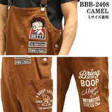 THE BRAVEMAN×BETTY BOOP ブレイブマン ベティ・ブープ コラボ オーバーオール bbb-2408