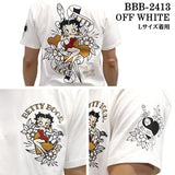 THE BRAVEMAN×BETTY BOOP ベティーブープ 天竺 半袖Tシャツ bbb-2413