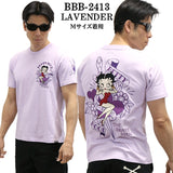 THE BRAVEMAN×BETTY BOOP ベティーブープ 天竺 半袖Tシャツ bbb-2413