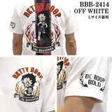 THE BRAVEMAN×BETTY BOOP ベティーブープ 天竺 半袖Tシャツ bbb-2414