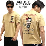 THE BRAVEMAN×BETTY BOOP ブレイブマン ベティーブープ コラボ 天竺 半袖Tシャツ bbb-2415