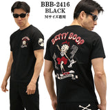 THE BRAVEMAN×BETTY BOOP ベティーブープ 天竺 半袖Tシャツ bbb-2416