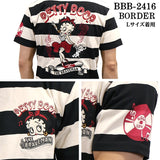 THE BRAVEMAN×BETTY BOOP ベティーブープ 天竺 半袖Tシャツ bbb-2416