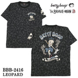 THE BRAVEMAN×BETTY BOOP ベティーブープ 天竺 半袖Tシャツ bbb-2416