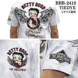 THE BRAVEMAN×BETTY BOOP ベティーブープ 天竺 半袖Tシャツ bbb-2418