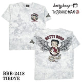 THE BRAVEMAN×BETTY BOOP ベティーブープ 天竺 半袖Tシャツ bbb-2418