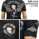 THE BRAVEMAN×BETTY BOOP ベティーブープ 天竺 半袖Tシャツ bbb-2418