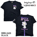 THE BRAVEMAN×BETTY BOOP ブレイブマン ベティーブープ コラボ BIG TEE ビッグサイズ 天竺 半袖Tシャツ bbb-2423